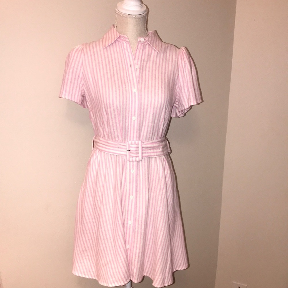 Alexis for Target Extra Small Pink & White Striped Dress